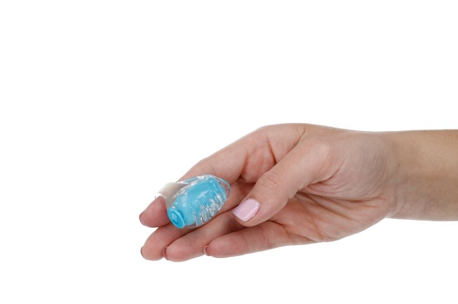 Blue finger stimulator