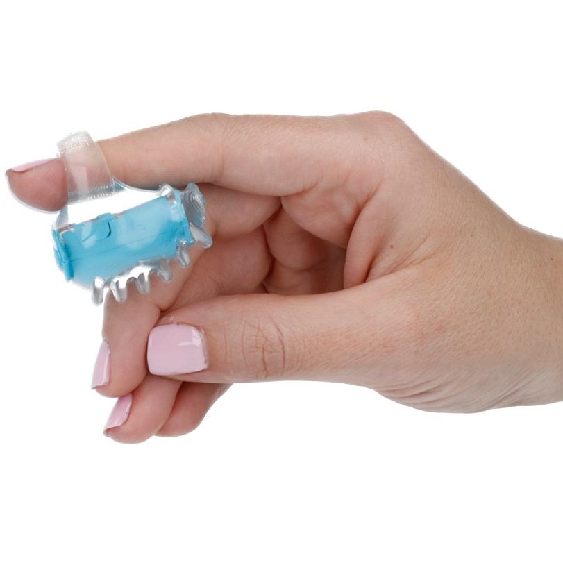 Blue finger stimulator