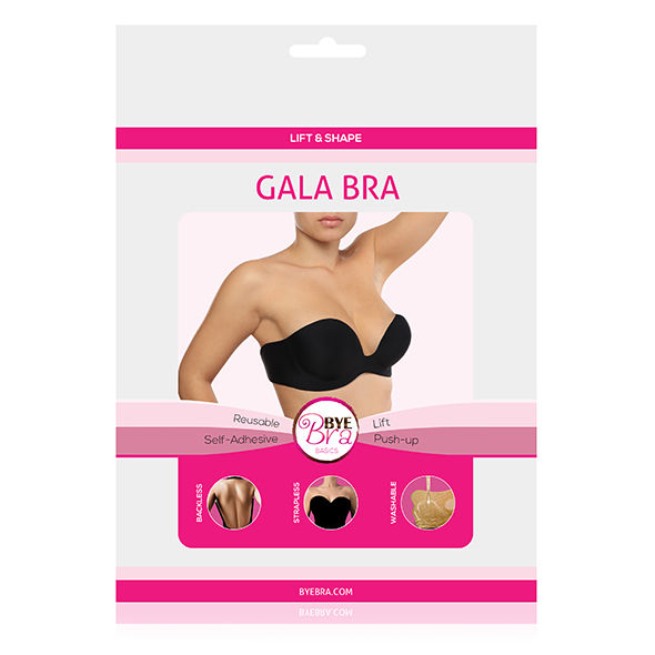 Gala black c cup bra