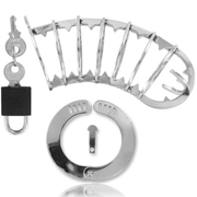 Penis cage with security lock 14 cm