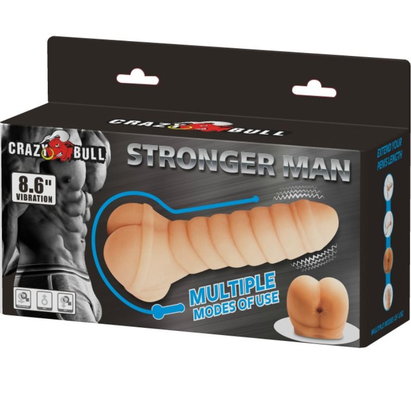 Multifunctional penis 21.8 cm