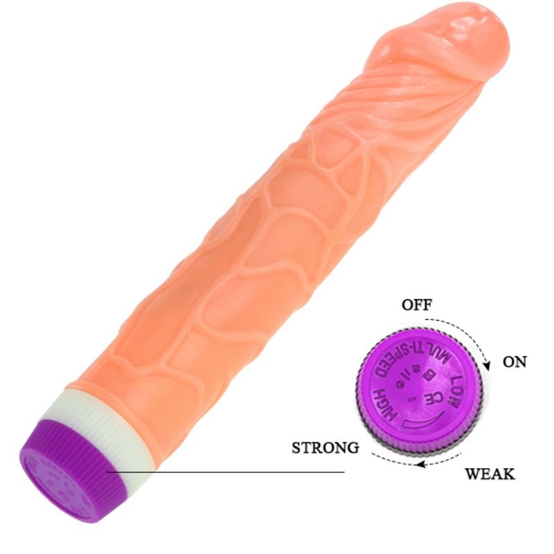 Realistic Vibrating Pleasure Waves 22.5 cm