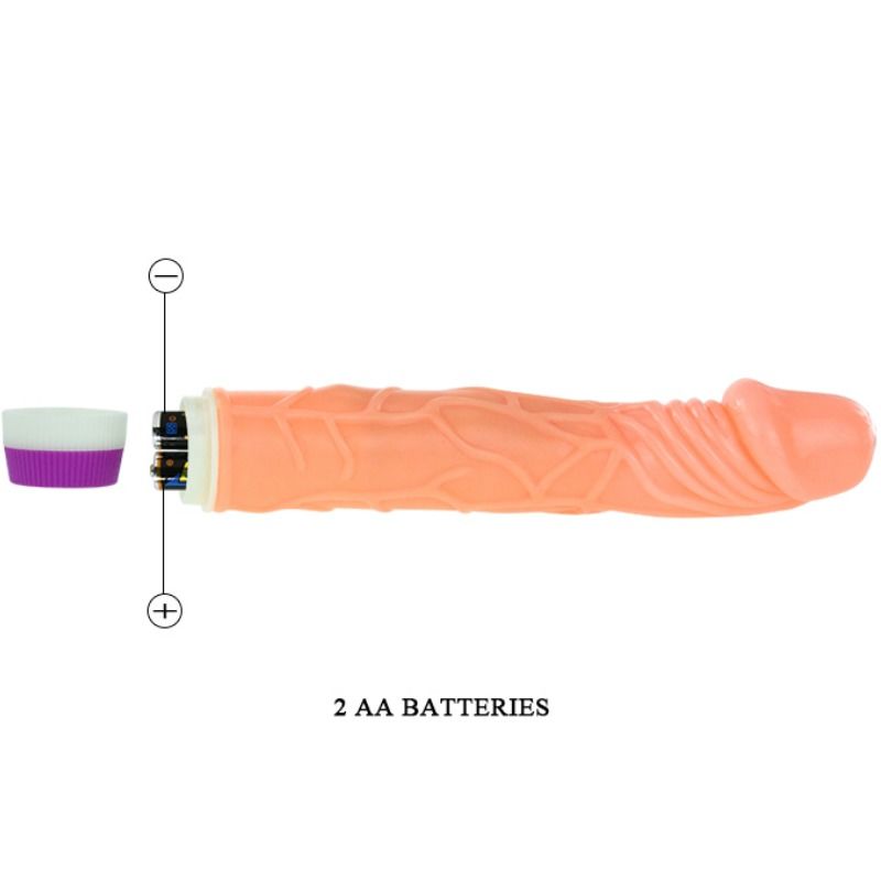 Realistic Vibrating Pleasure Waves 22.5 cm