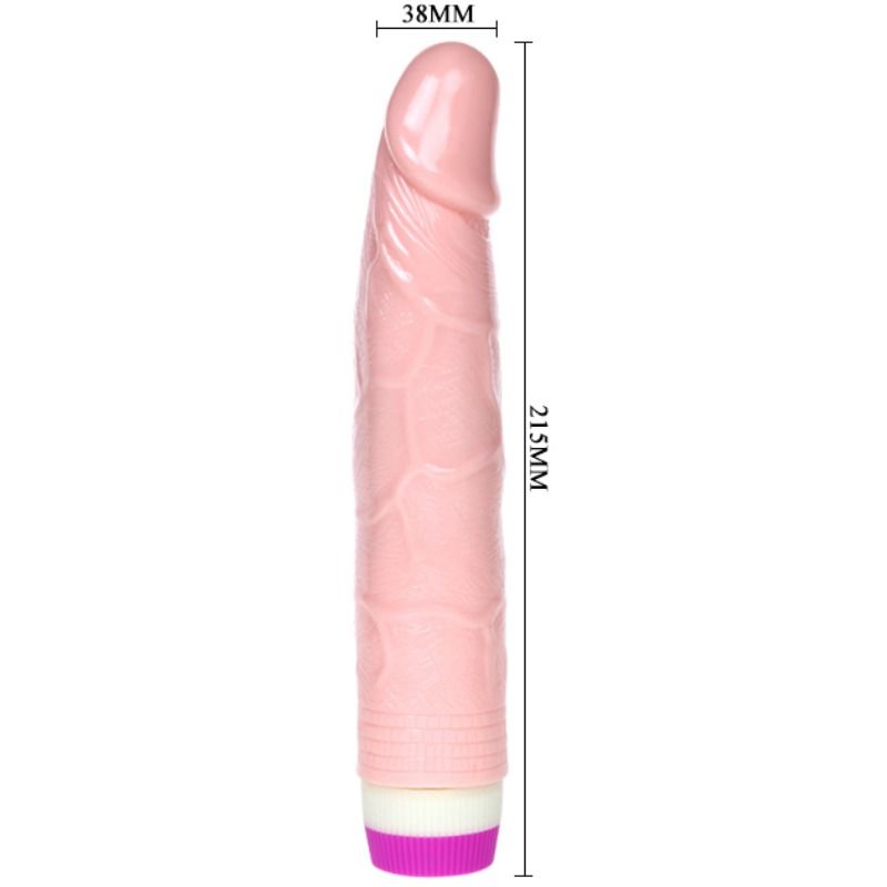 Realistic vibrator for beginners 21.5 cm