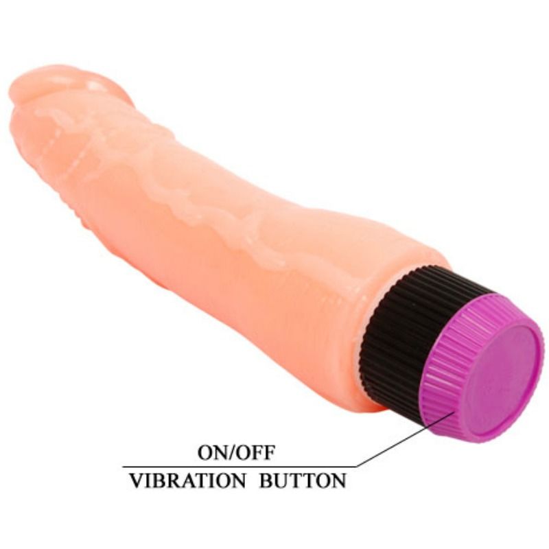 Realistic Flexible Natural Vibrator 24cm