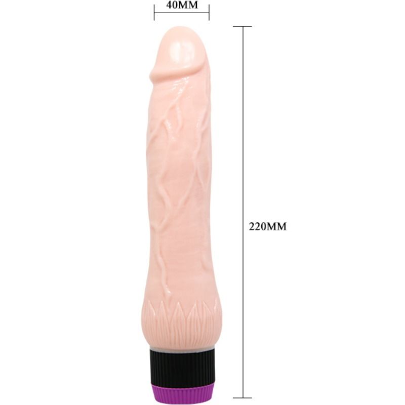 Adour Club Realistic Vibrator Wide Base 22cm