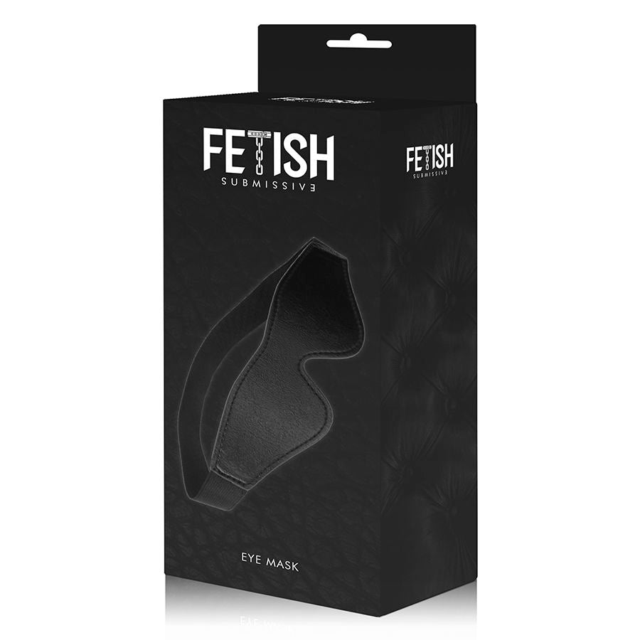 Vegan leather mask with neoprene lining