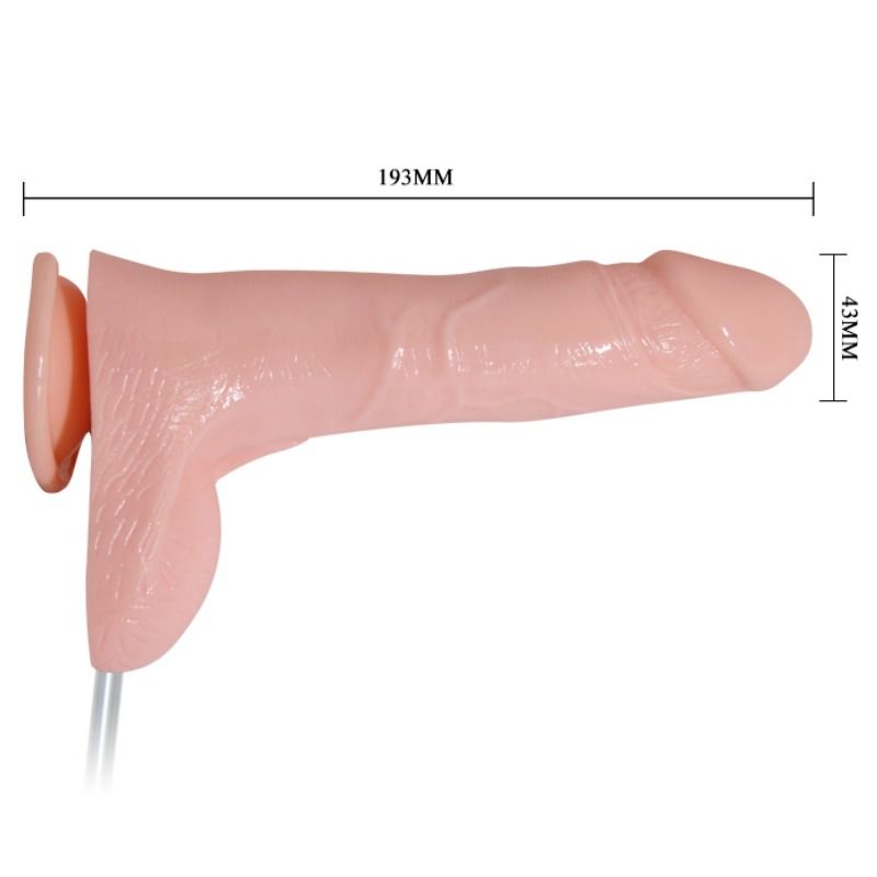 Vibrating waterspray and penis ejaculation function