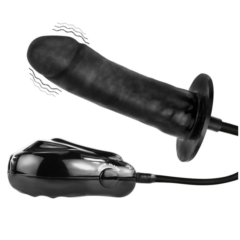 Gode gonflable bigger joy avec vibration 16 cm