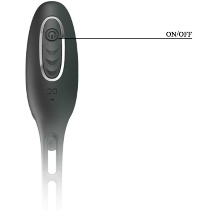 Penis rings with vibrating plug