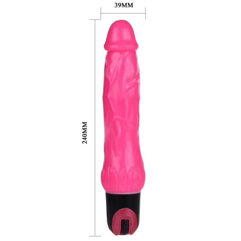Daaply pleasure multi-speed pink vibrator