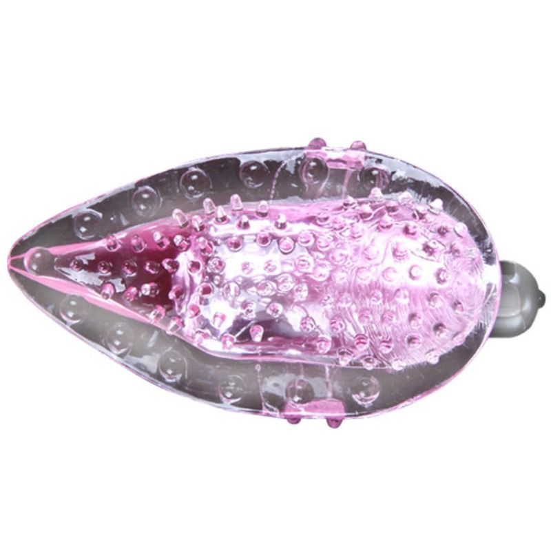 Finger vibrator stimulating massage