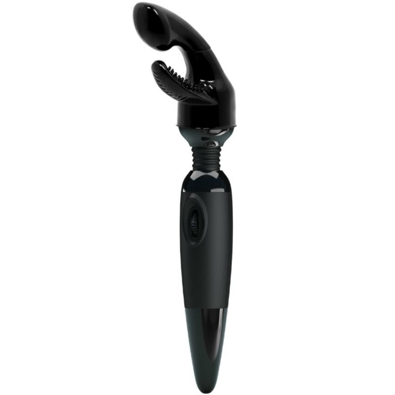 Sensual massager with interchangeable head