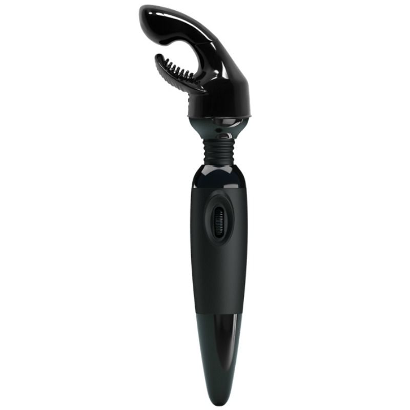Sensual massager with interchangeable head