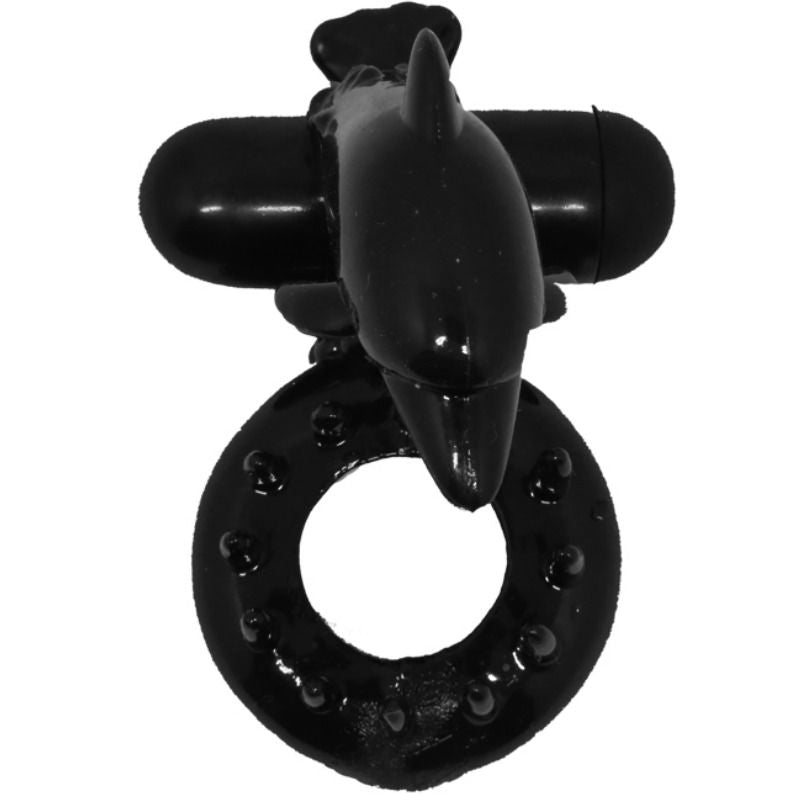 Sweet ring with clitoral stimulator delfin