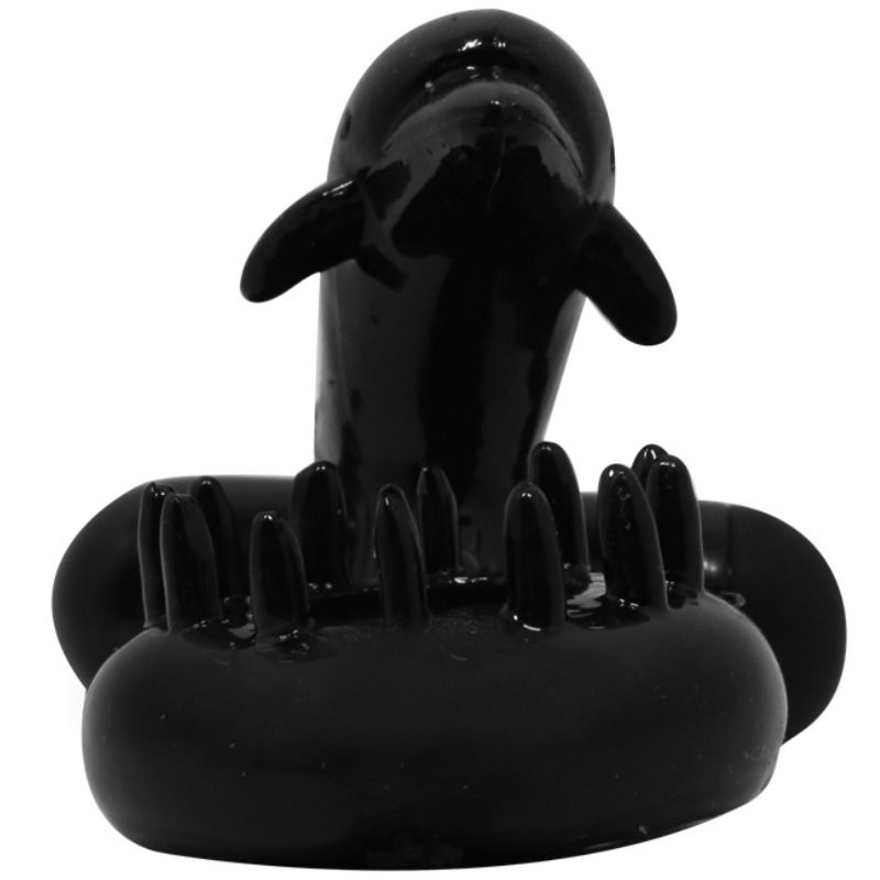 Sweet ring with clitoral stimulator delfin