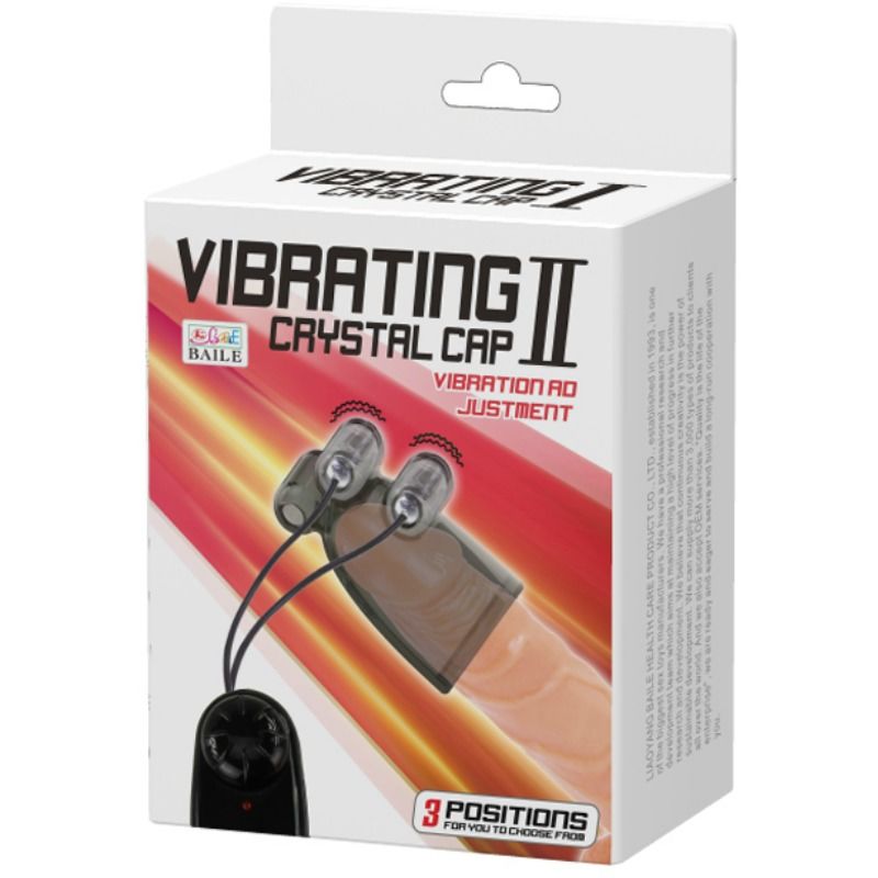 Vibrating cover vibrating cap crystal ii