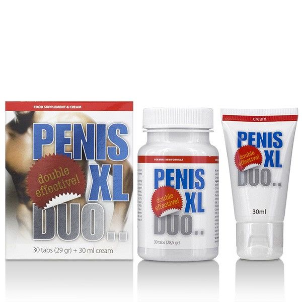 Penis xl duo pack capsules et creme