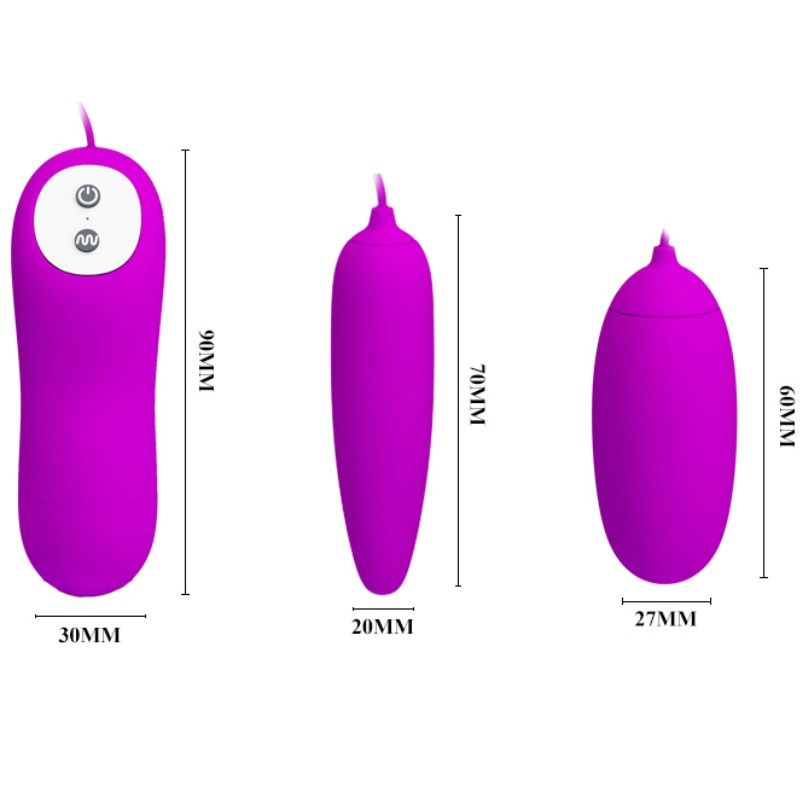 Irma double vibrating egg