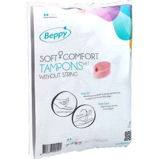 Tampons soft confort humide 30 unités