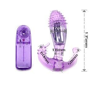 Stimulateur vaginal et anal avec vibration