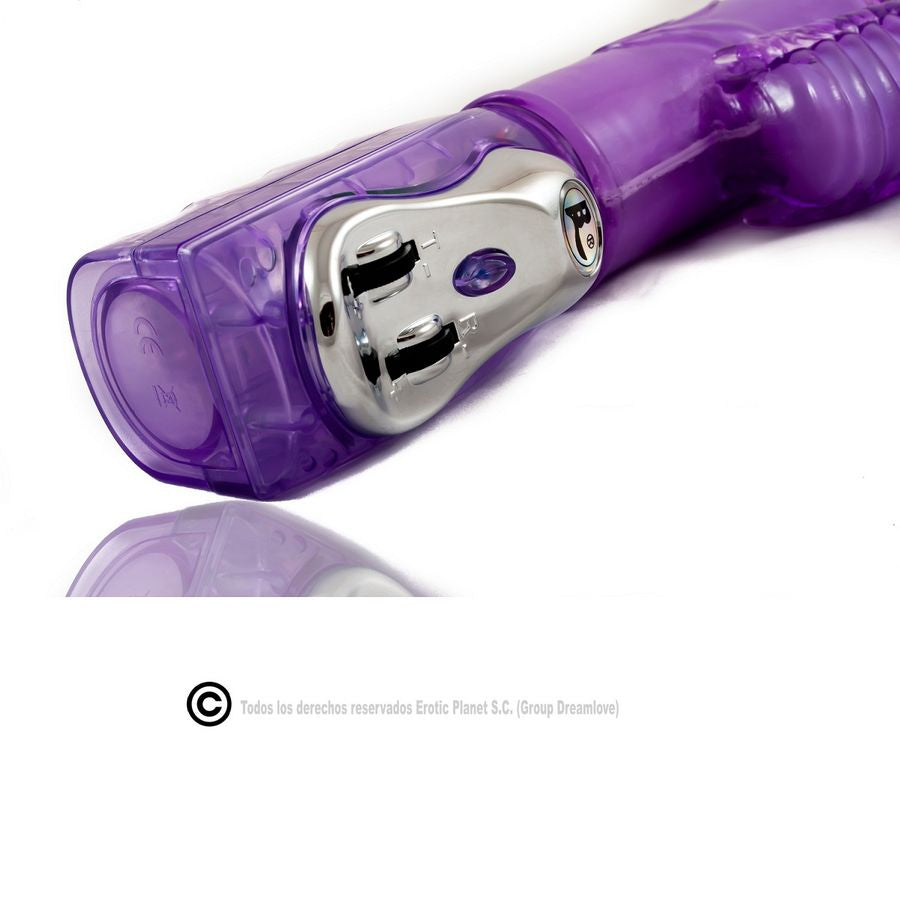 Lilac Rabbit Up and Down Rotator with Superstimulator
