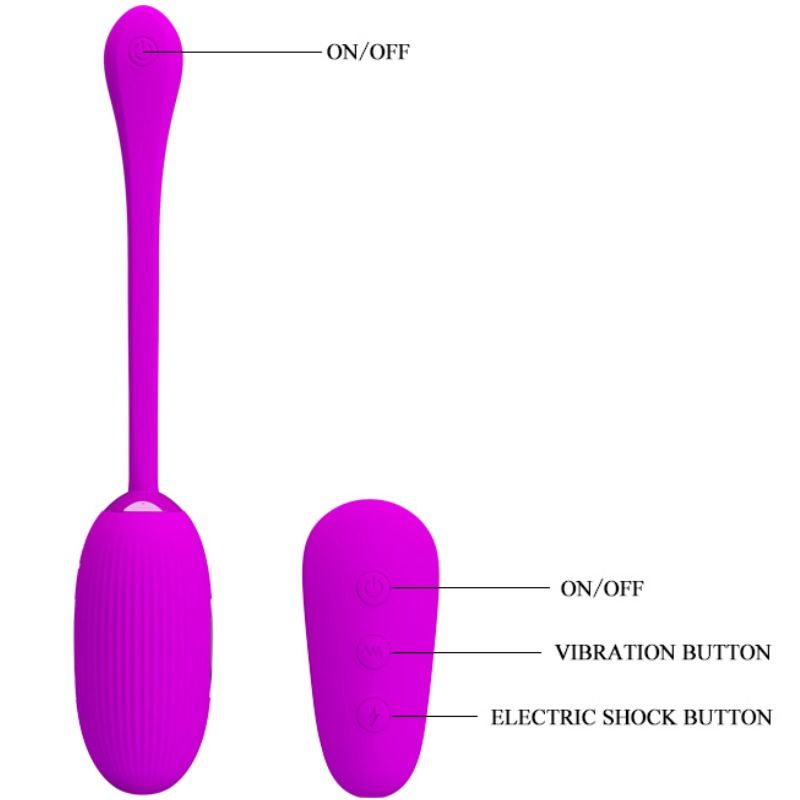 Shock fun vibrating egg and electroshock