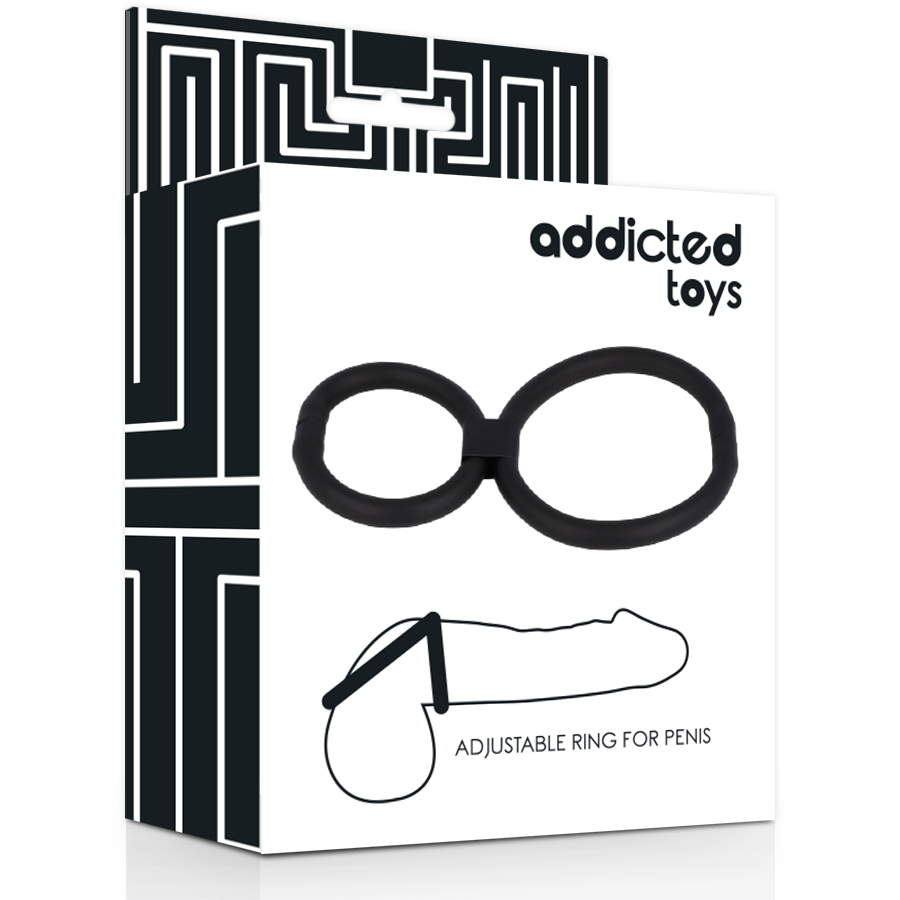Adjustable penis rings