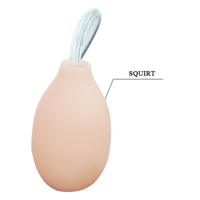 Fountain vibrator dildo with squirt function
