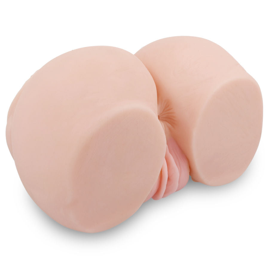 Realistic vagina and anus with vibration