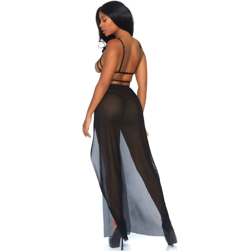 Maxi cage dress and thong s/m