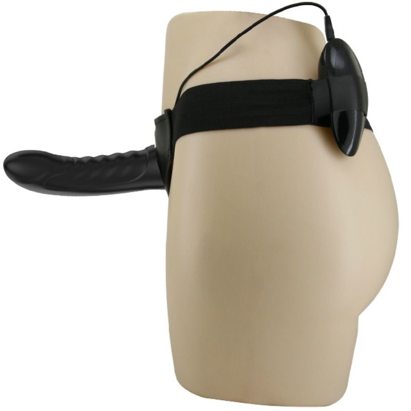 Marvin strap-on with vibration and hollow dildo