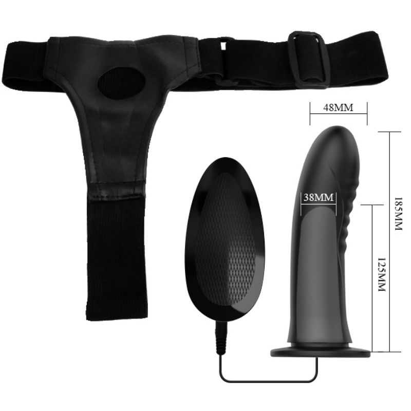 Myron avec vibration et gode creux