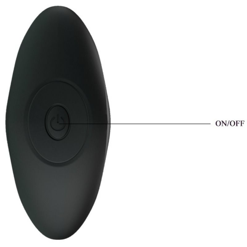 Black anal vibrator