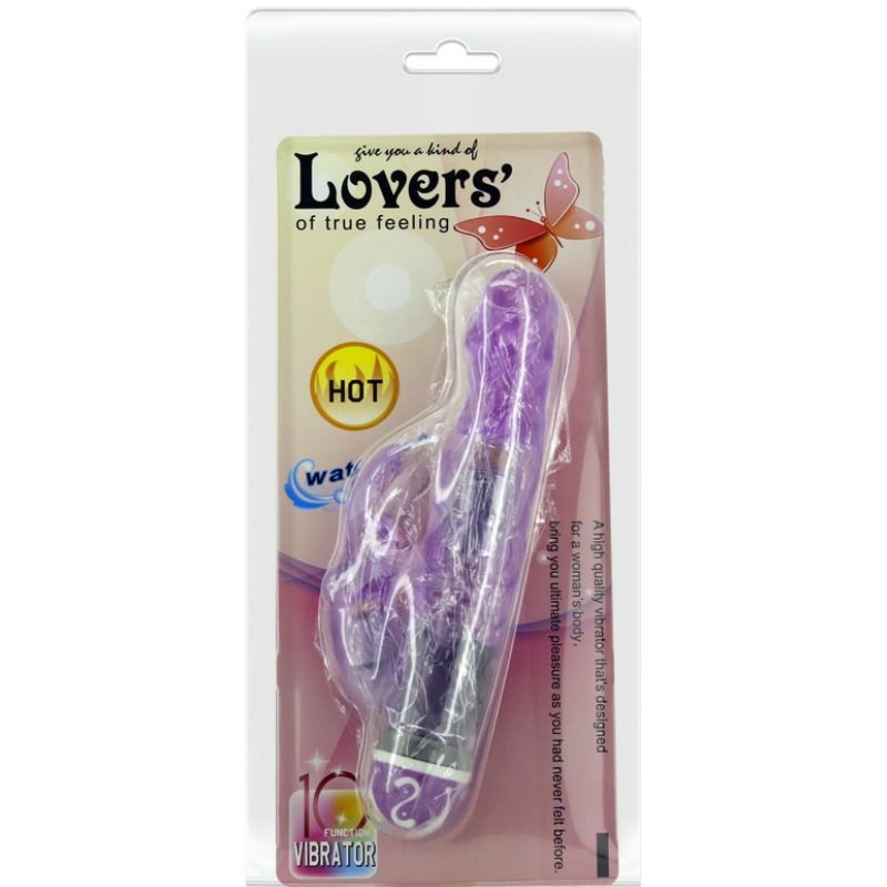 Multi-speed vibrators with lilac rabbit