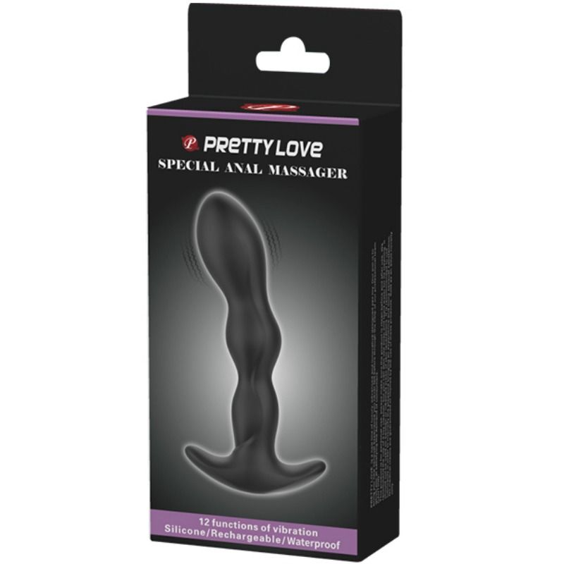 Anal massager 12 vibration modes