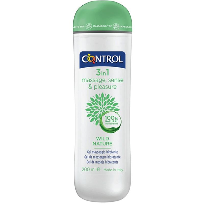 Gel de massage nature sauvage 3 en 1 200 ml