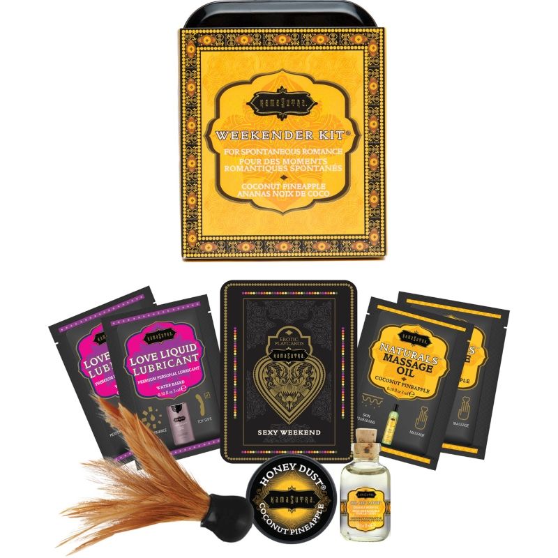 Weekender kit en boîte coco et ananas