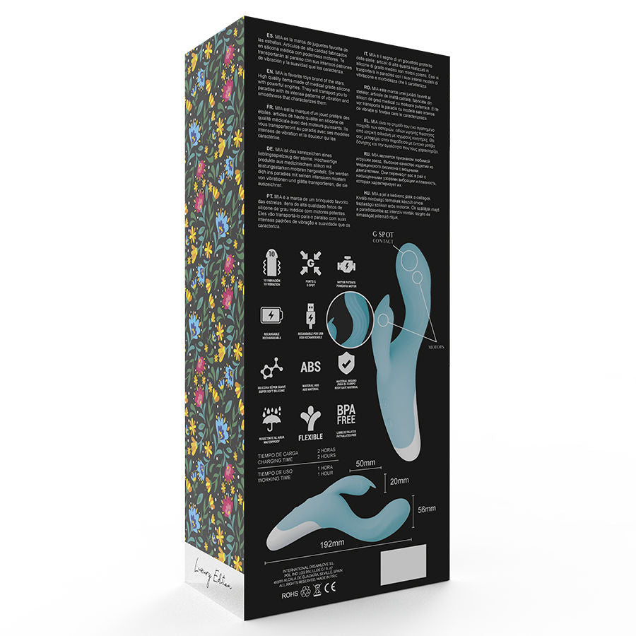 Dresden vibrator turquoise blue