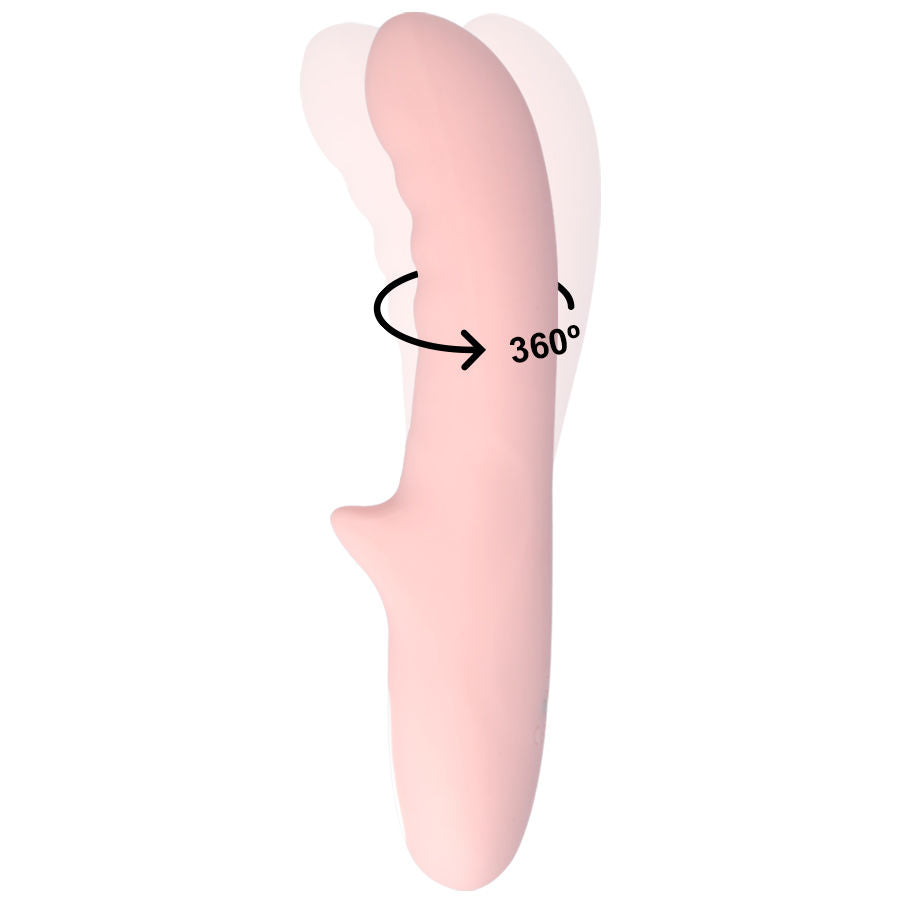 Pisa vibrator rotator rotator pink