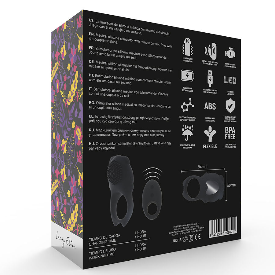 Colosseo Ring Black Remote Control