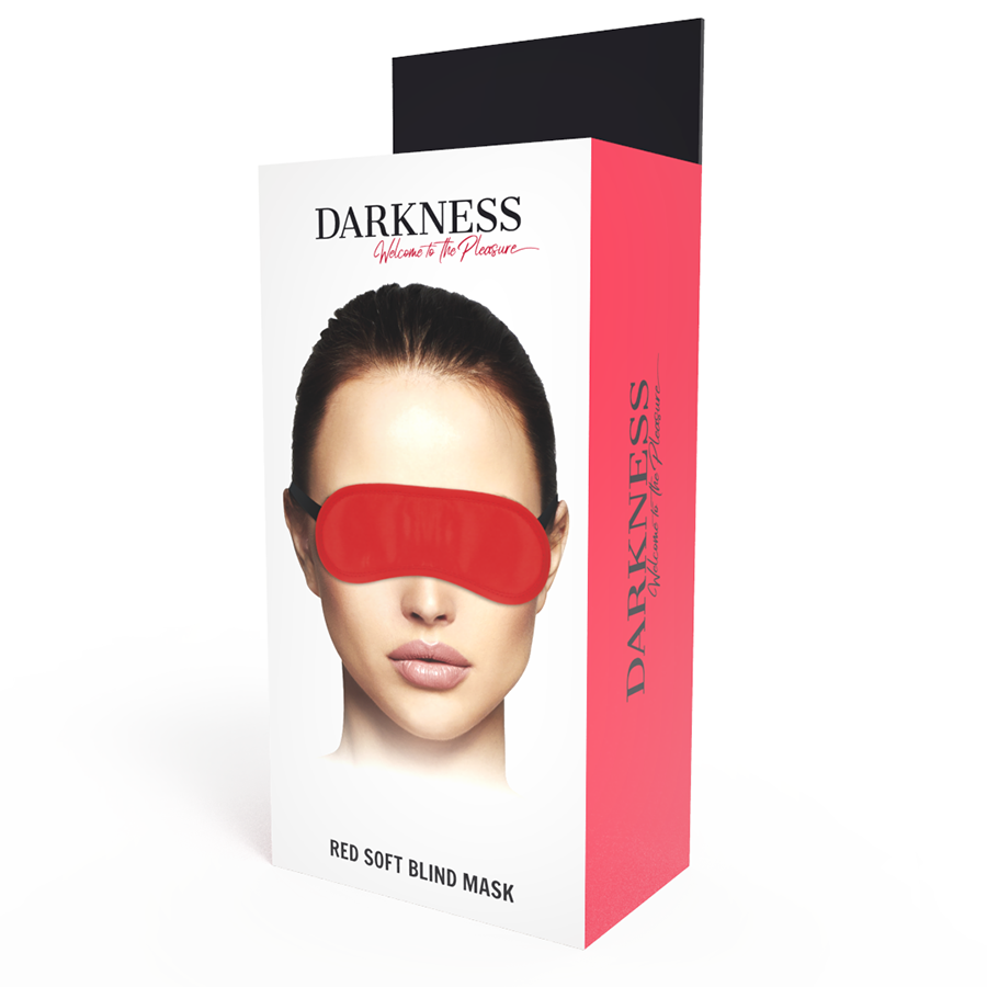 Red straight mask 