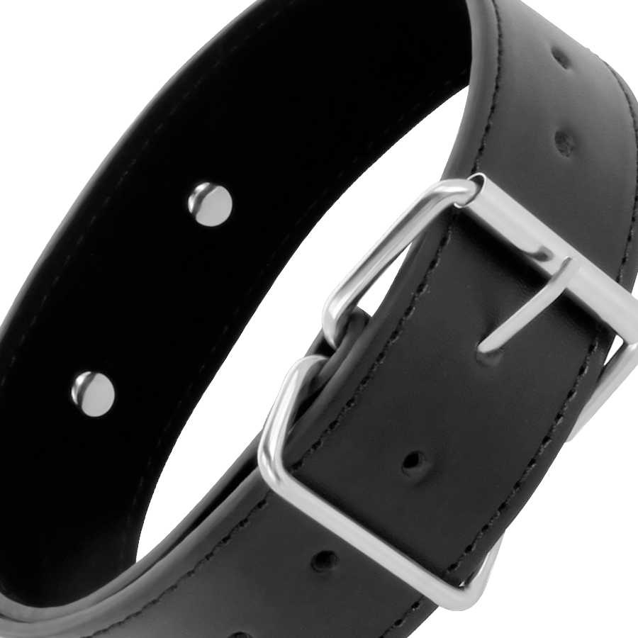 Posture collar with leather chain