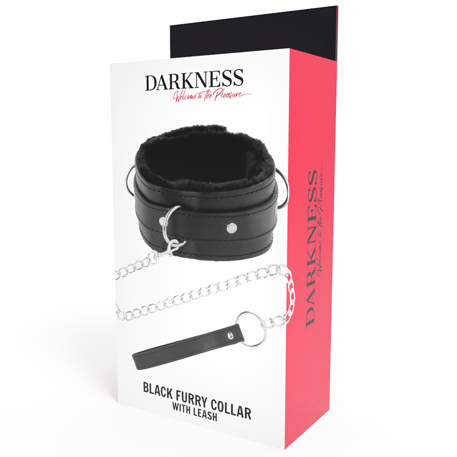 Comfortable posture collar with leather chain