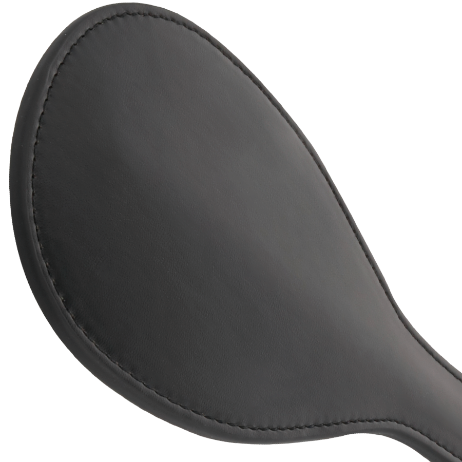 Black round fetish paddle