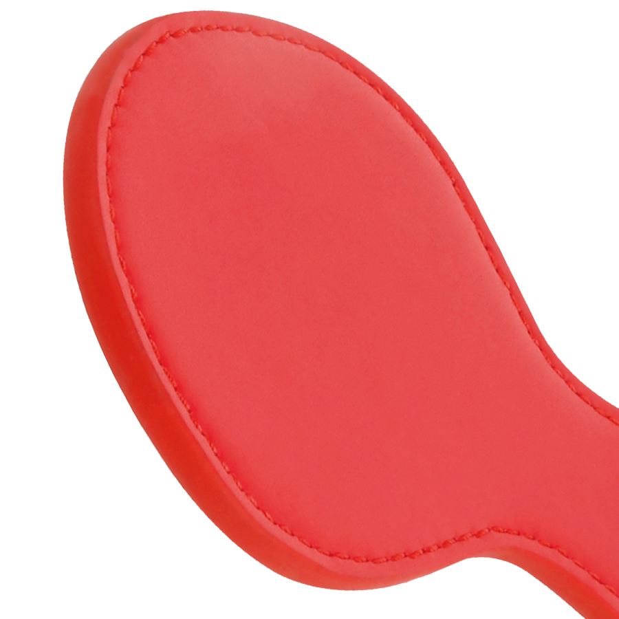 Red rounded fetish paddle