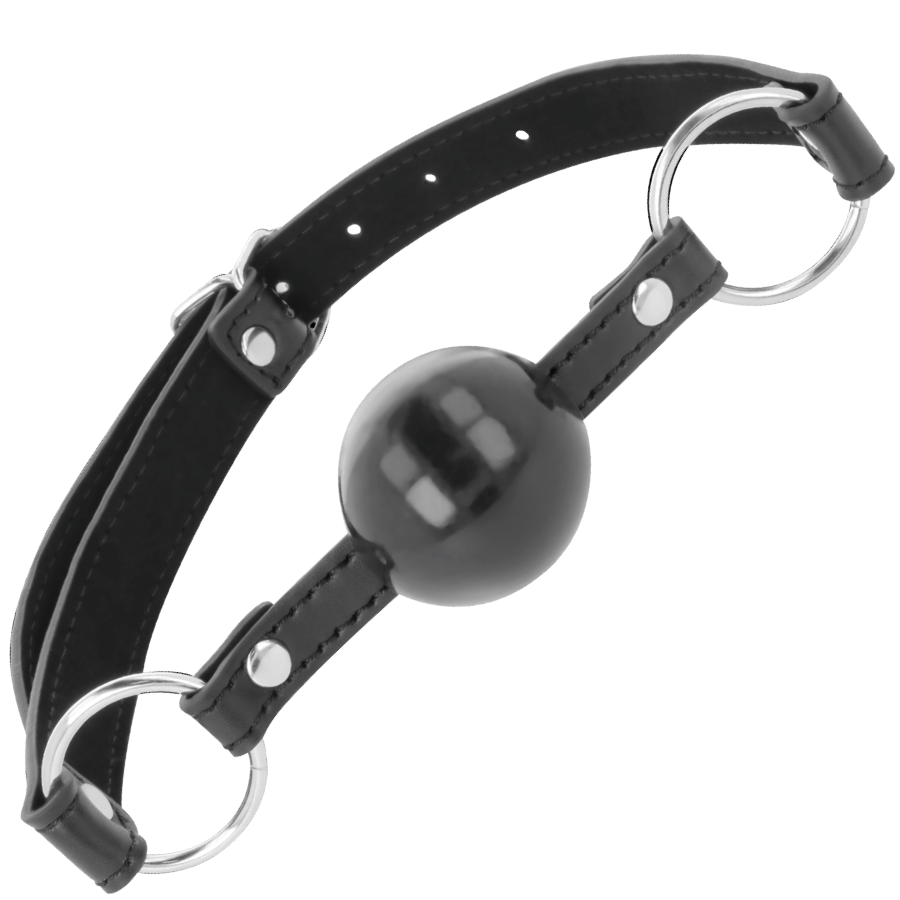 Black ball gag