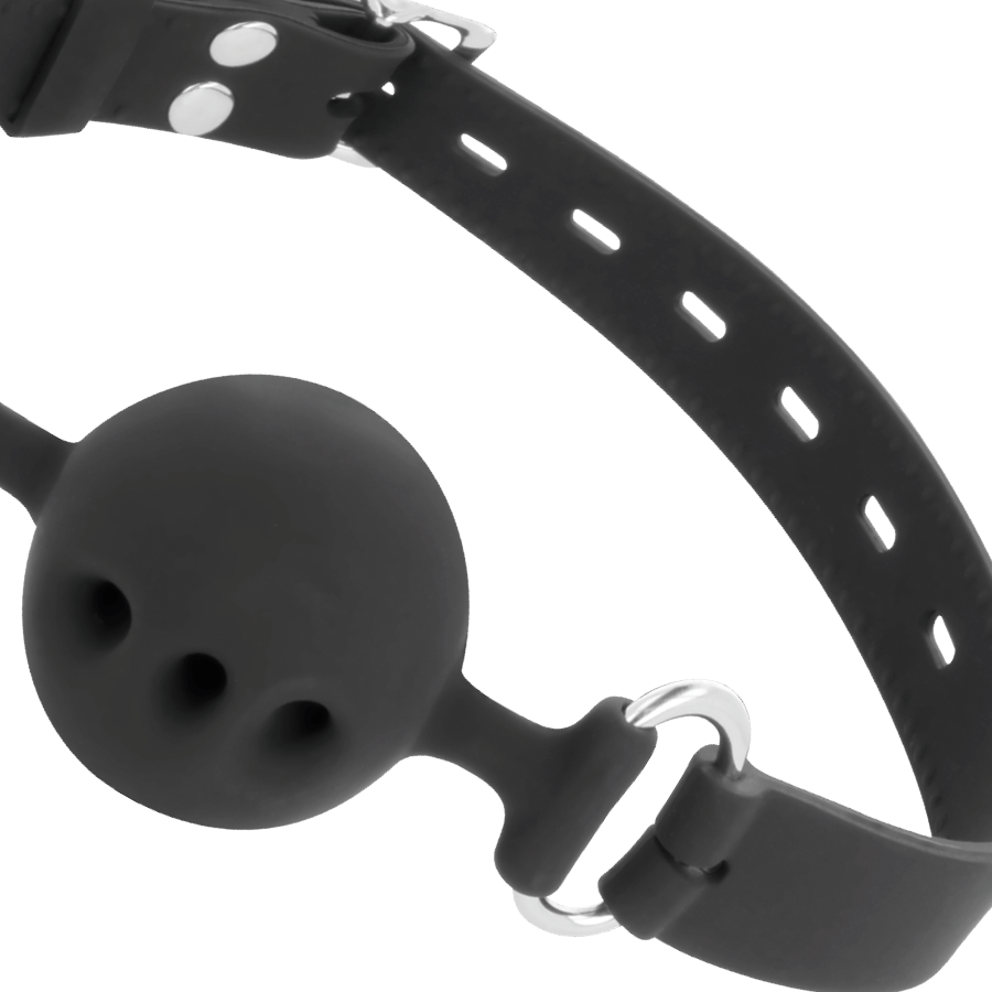 Black breathable silicone stick