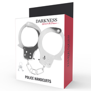Metal handcuffs with keys