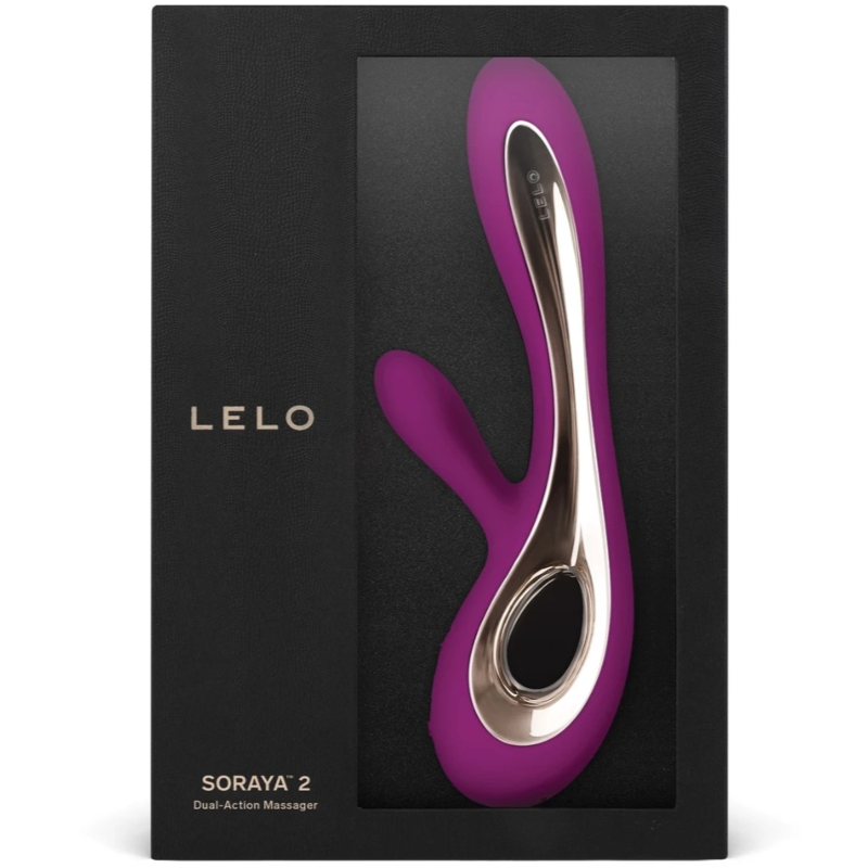 Vibrateur soraya 2 rabbit rose profonde